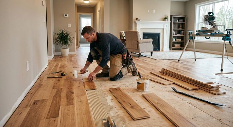 Engineered Wood Installation in Bowie, MD