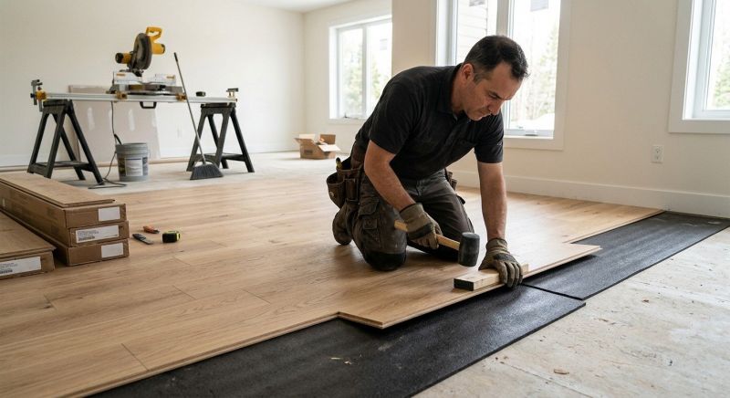 Engineered Wood Installation in Bowie, MD