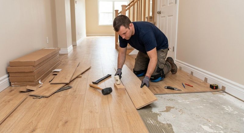 Laminate Floor Installation in Chester, MD