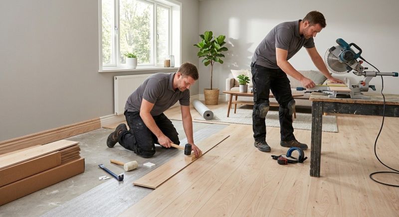 Laminate Floor Installation in Chester, MD
