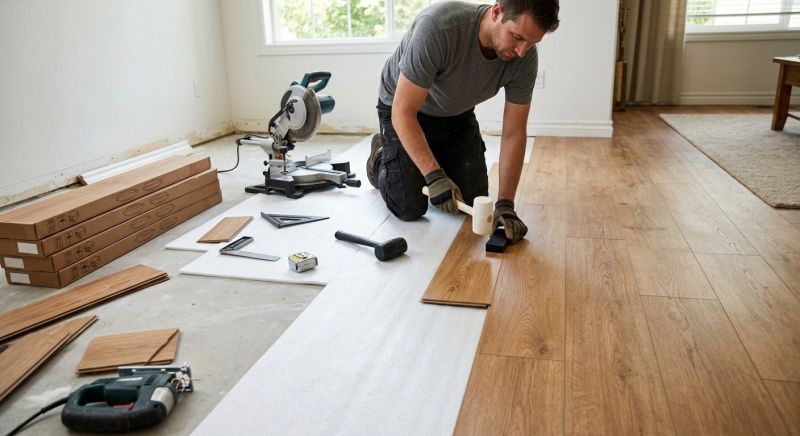 Laminate Floor Replacement in Ashton, MD