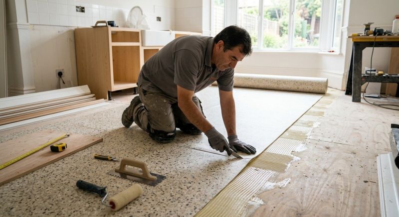 Linoleum Floor Installation in Baltimore, MD