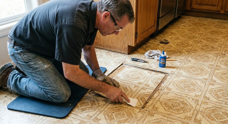 Linoleum Floor Installation in Halethorpe, MD