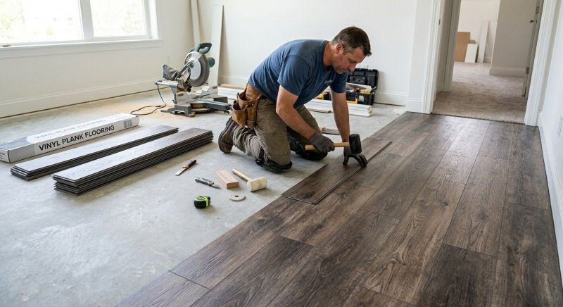 Linoleum Floor Installation in Olney, MD