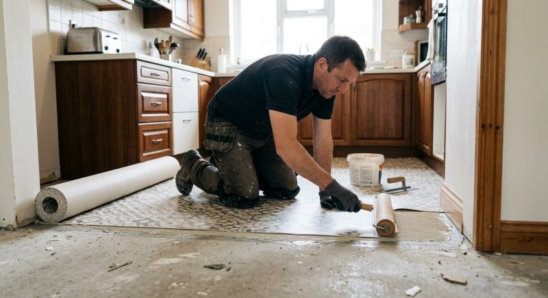 Linoleum Floor Installation in Windsor Mill, MD