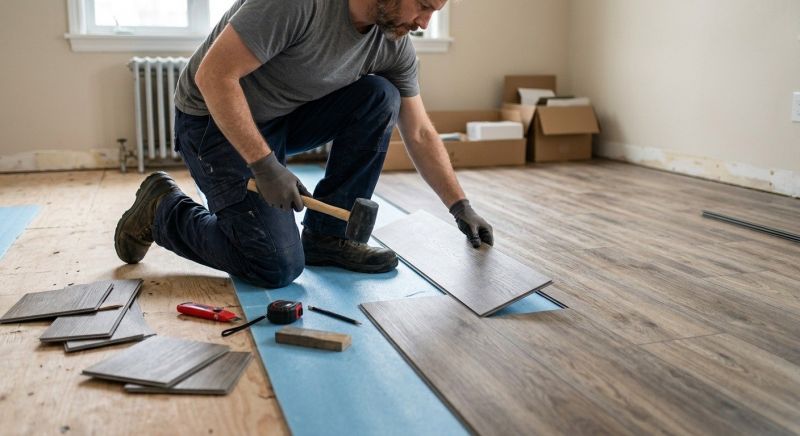 Linoleum Flooring Replacement in Bowie, MD