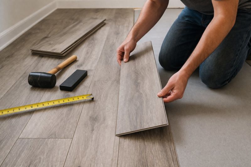 Luxury Vinyl Tile Installation in Chevy Chase, MD