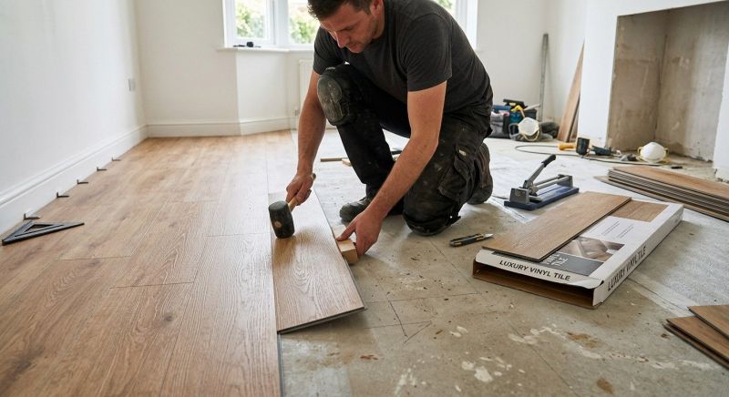 Luxury Vinyl Tile Installation in Odenton, MD