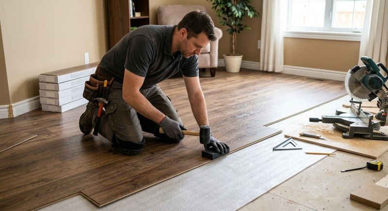Plank Laminate Installation in Bowie, MD
