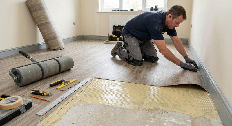Sheet Flooring Installation in Glen Burnie, MD