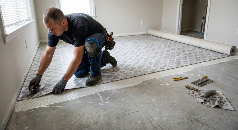 Sheet Linoleum Installation in Capitol Heights, MD