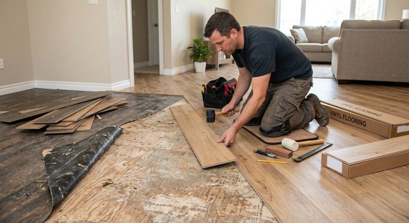 Vinyl Flooring Installation in Capitol Heights, MD
