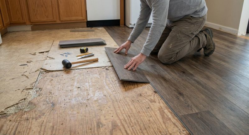 Vinyl Flooring Installation in Gambrills, MD