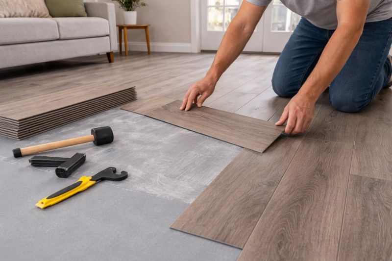 Vinyl Flooring Installation in Lothian, MD