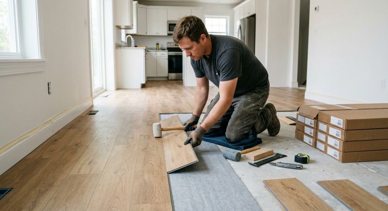 Vinyl Flooring Installation in Windsor Mill, MD